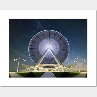 Baku Ferris Wheel, Baku eye Posters and Art